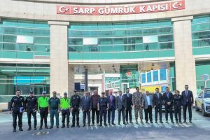 Sarp Sınır Kapısı’ndan 9 ayda 4 milyona yakın yolcu geçişi oldu