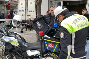 Kaldırımdan kaçtı, 500 bin liradan oldu
